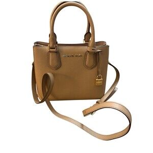 Michael Kors Tan Crossbody Small Leather Bag
